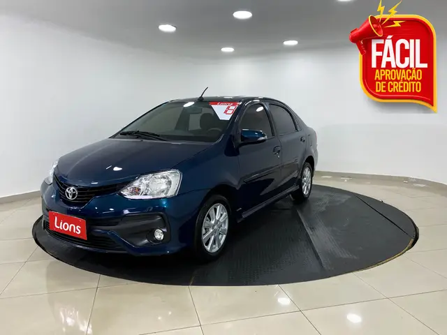 Carro Toyota Etios Sedan 2018 XLS 1.5 (Aut) (Flex)