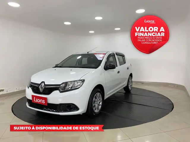 Carro Renault Sandero 2018 Authentique 1.0 12V SCe (Flex)