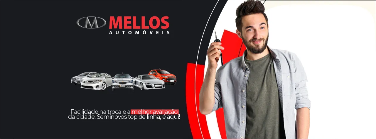 Fachada da loja Veículos à venda em Mellos automóveis - Joinville - SC | Mobiauto