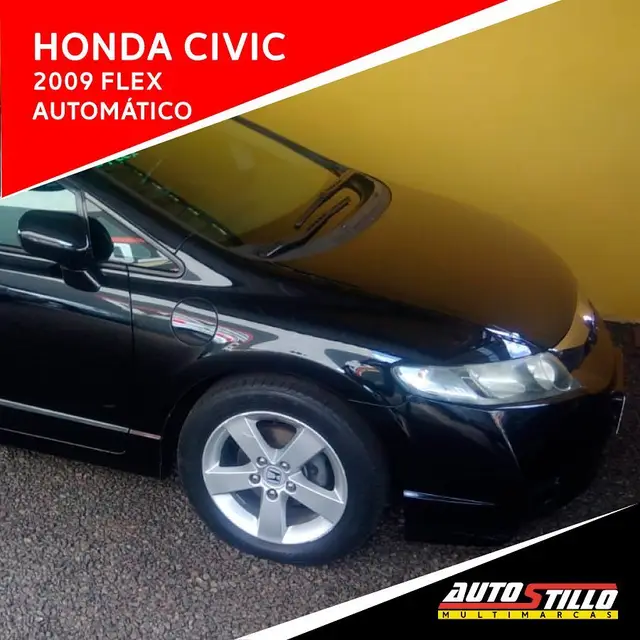 Carro Honda Civic 2009 New  LXS 1.8 16V (Aut) (Flex)
