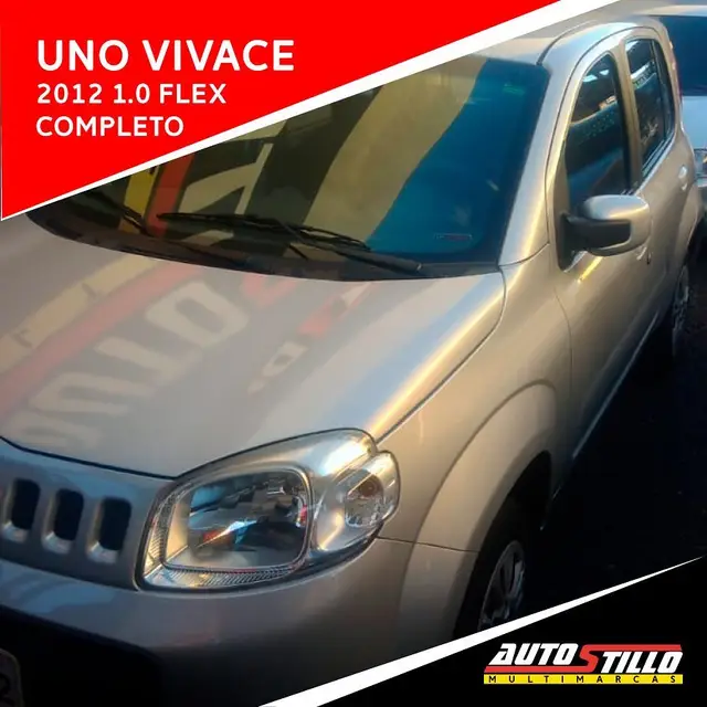 Carro Fiat Uno 2012 Vivace 1.0 8V (Flex) 4p