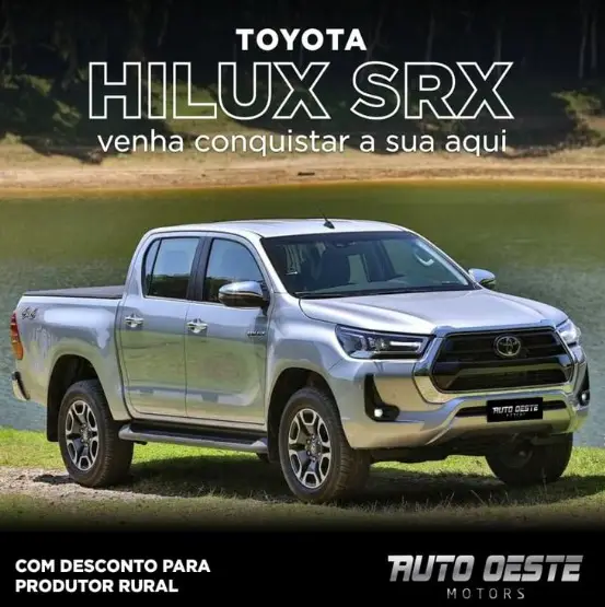 Carro Toyota Hilux Cabine Dupla 2023 SRX 4x4 2.8 Diesel