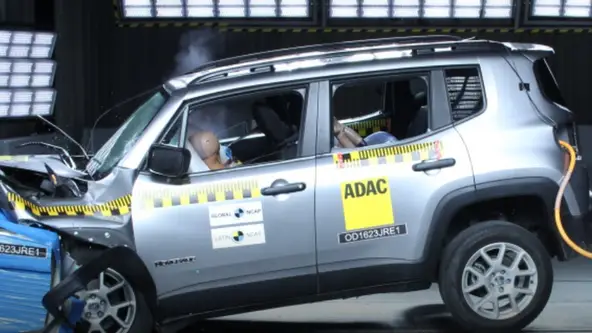 No último crash-test, a entidade comprovou não ser confiável e deu bomba em um Jeep Renegade que não é mais fabricado