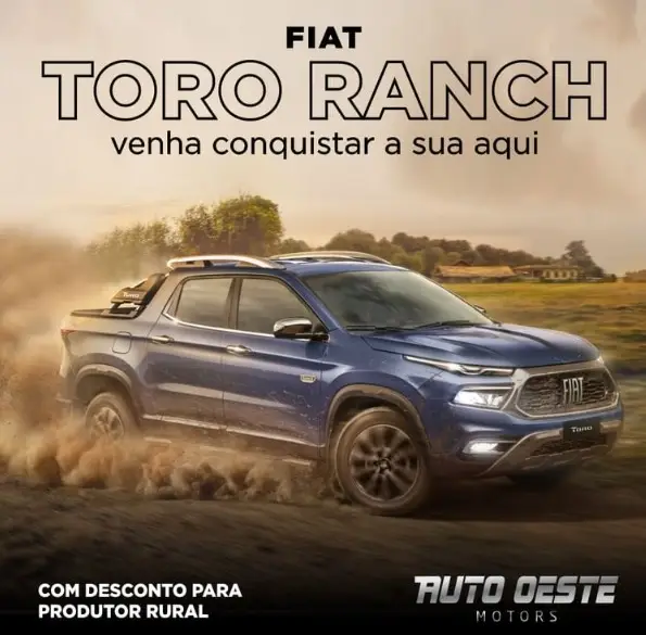 Carro Fiat Toro 2023 Ranch 2.0 TDI 4x4 (Aut)