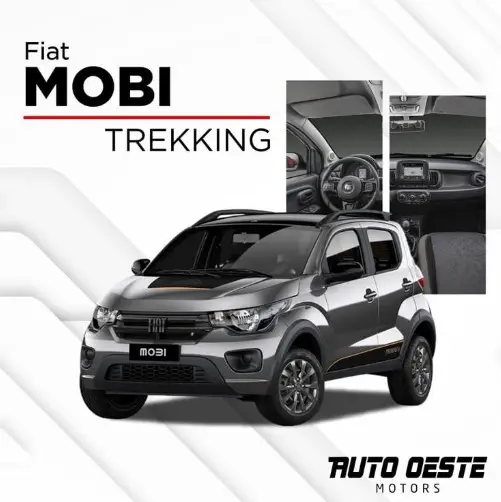 Carro Fiat Mobi 2023 Trekking 1.0 (Flex)