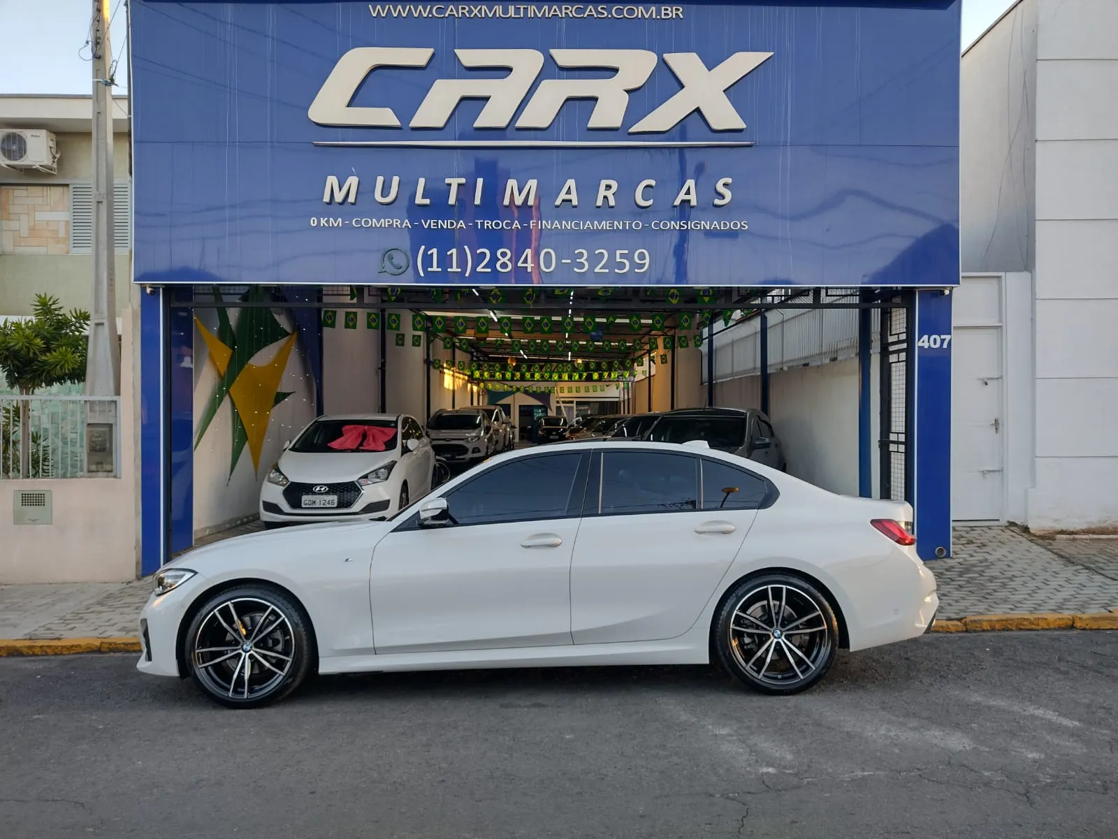 Fachada da loja Veículos à venda em CARX MULTIMARCAS - Salto - SP | Mobiauto