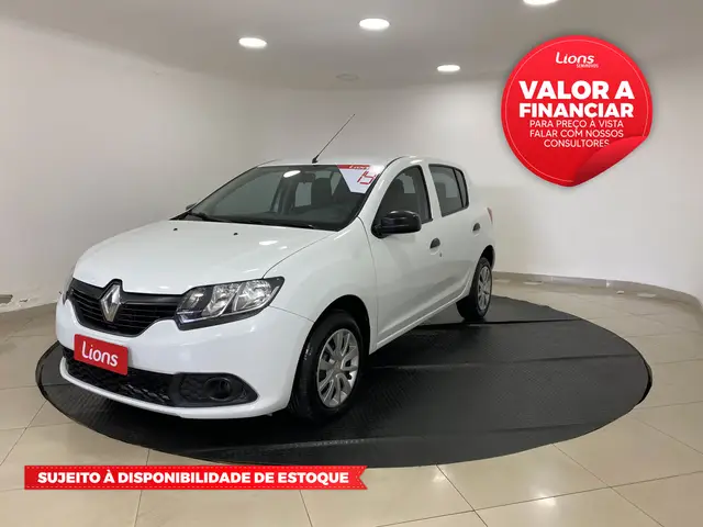 Carro Renault Sandero 2019 Authentique 1.0 12V SCe (Flex)
