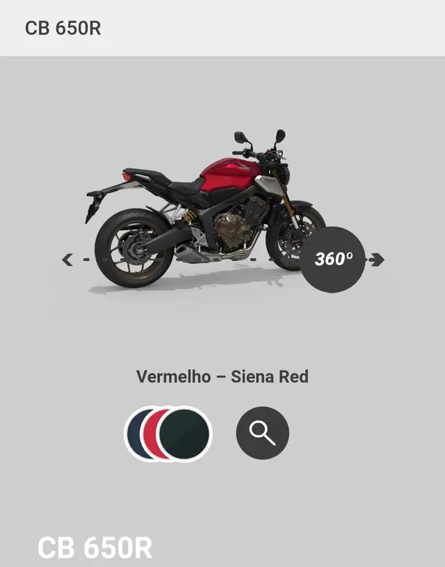 Moto Honda CB 650R 2023 (ABS)