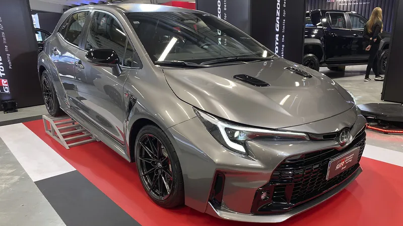 Toyota GR Corolla vendido no Brasil será o único no mundo com estepe