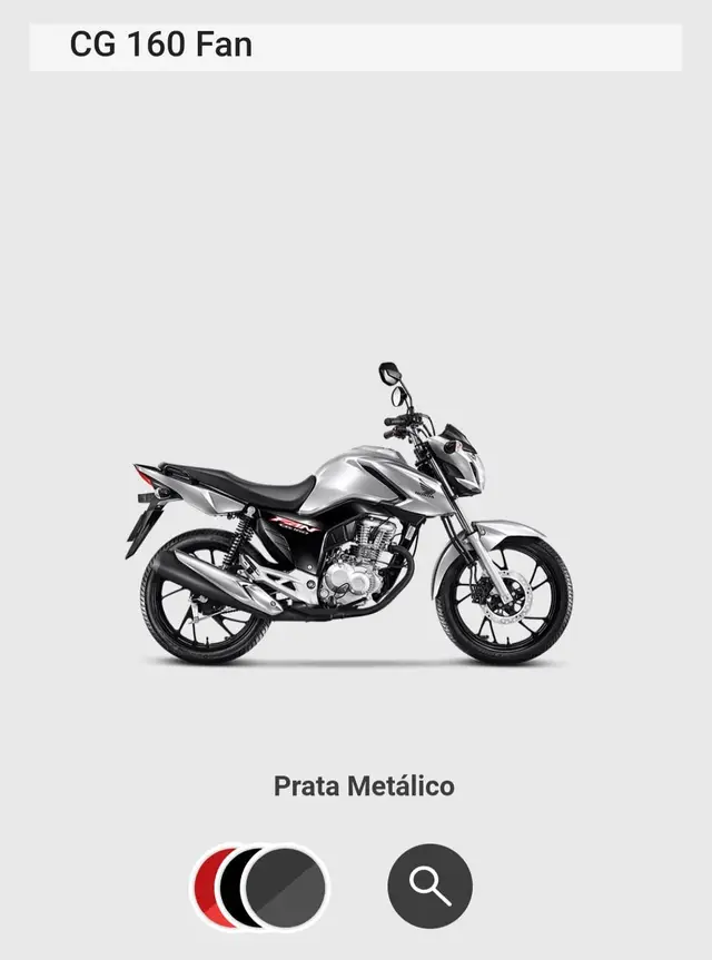 Moto Honda CG 160 2023 Fan