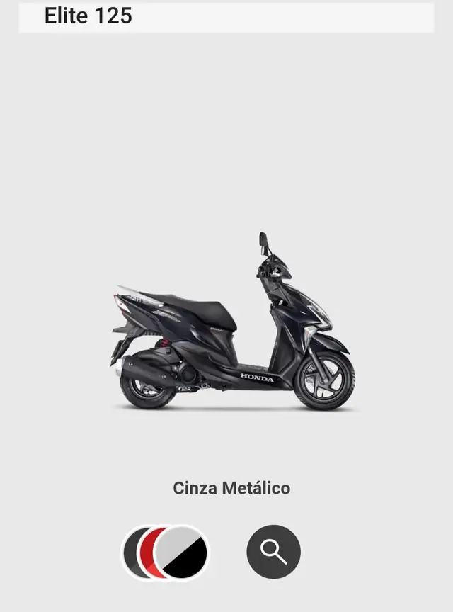 Moto Honda Elite 125 2023 CBS