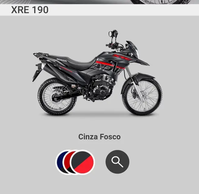 Moto Honda XRE 190 2023 ABS