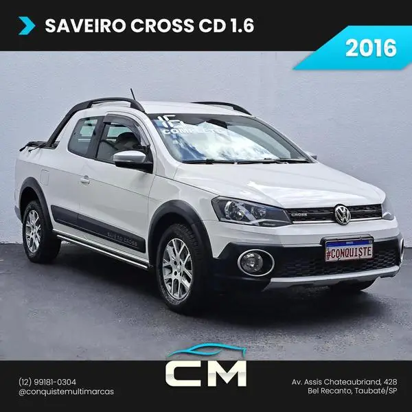 Carro Volkswagen Saveiro 2016 Cross 1.6 16v MSI CD (Flex)