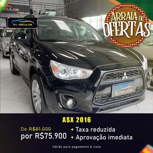 Carro Mitsubishi ASX 2016 2.0 16V Outdoor CVT