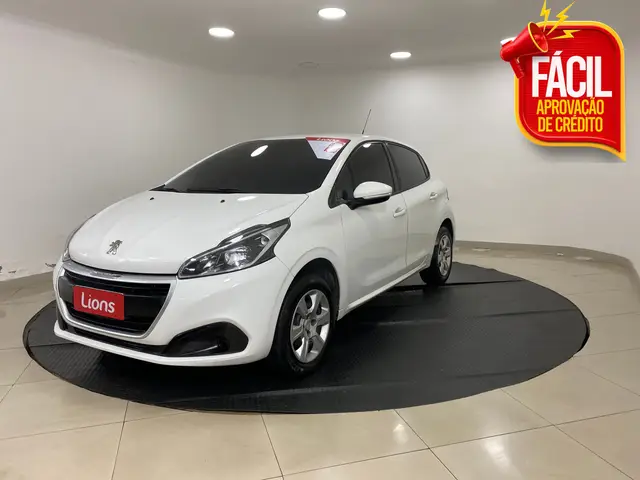 Carro Peugeot 208 2018 Active 1.2 12V (Flex)