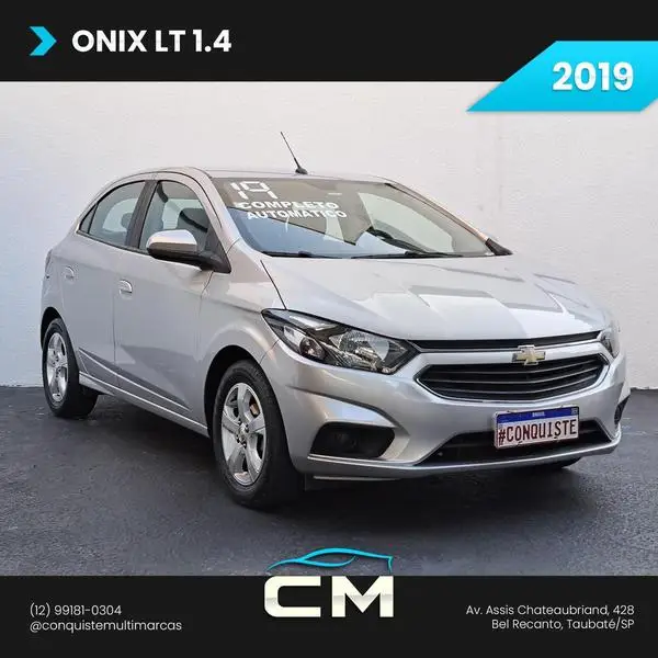 Carro Chevrolet Onix 2019 1.4 LT SPE/4 (Aut)