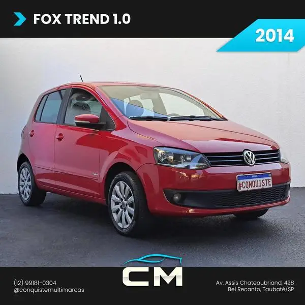 Carro Volkswagen Fox 2014 1.0 8V (Flex) 4p