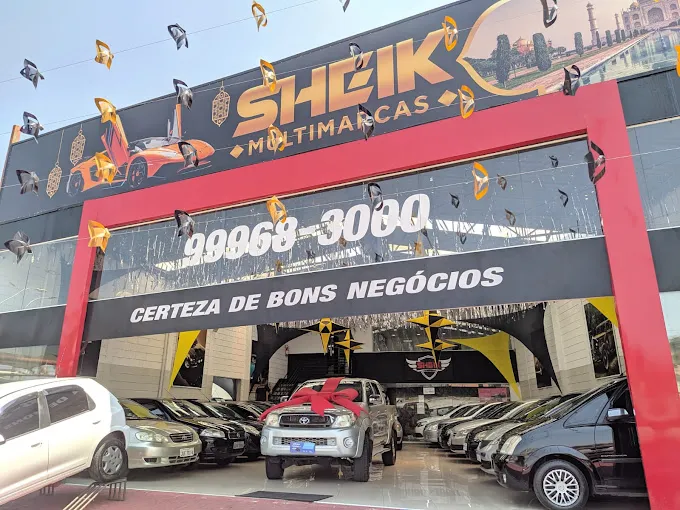 Fachada da loja Veículos à venda em SHEIK MULTIMARCAS  - Campinas - SP | Mobiauto