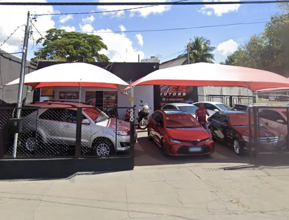 Fachada da loja ES MOTORS - Campo Grande - MS