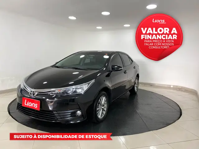 Carro Toyota Corolla 2018 1.8 Dual VVT GLi Multi-Drive (Flex)