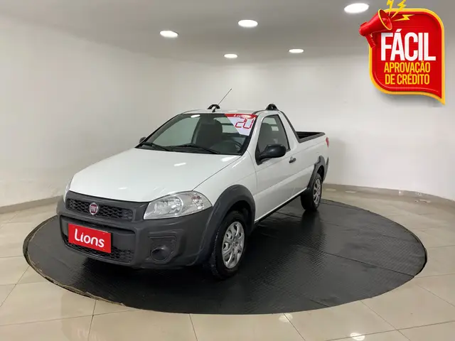 Carro Fiat Strada 2020 Hard Working 1.4 (Flex) (Cabine Simples)