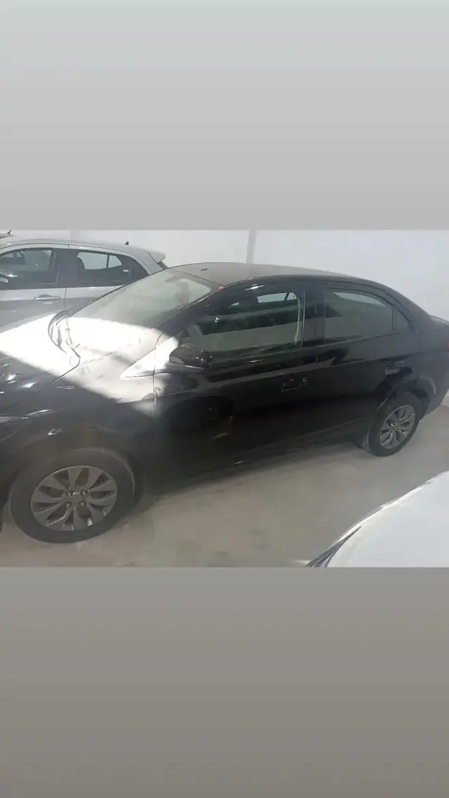 Carro Chevrolet Joy Plus 2021 Plus 1.0 8V Black Edition (Flex)