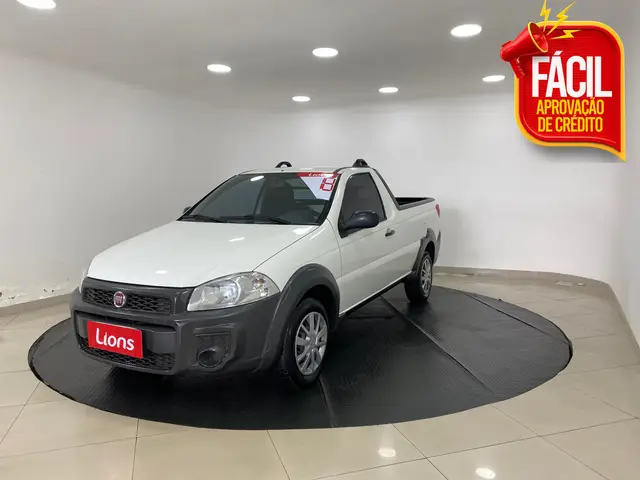 Carro Fiat Strada 2018 Hard Working 1.4 (Flex) (Cabine Simples)