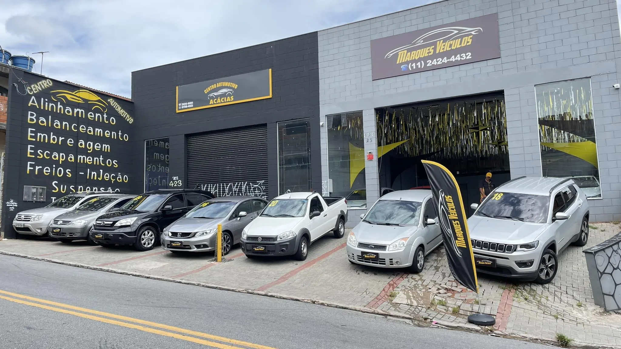 Fachada da loja MARQUES VEICULOS - Carapicuíba - SP