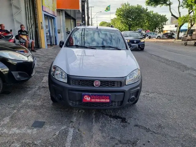 Carro Fiat Strada 2018 Hard Working 1.4 (Flex) (Cabine Simples)