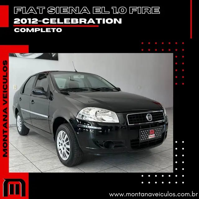 Carro Fiat Siena 2012 EL 1.0 8V (Flex)