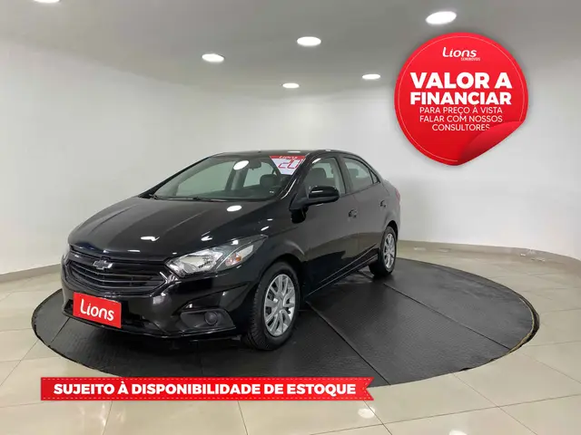 Carro Chevrolet Joy Plus 2020 Plus 1.0 8V Black Edition (Flex)