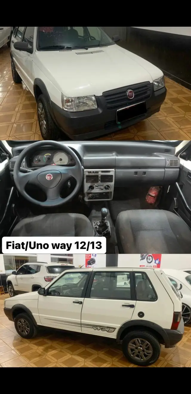 Carro Fiat Uno Mille 2013 Fire Economy Way 1.0 (Flex) 4p