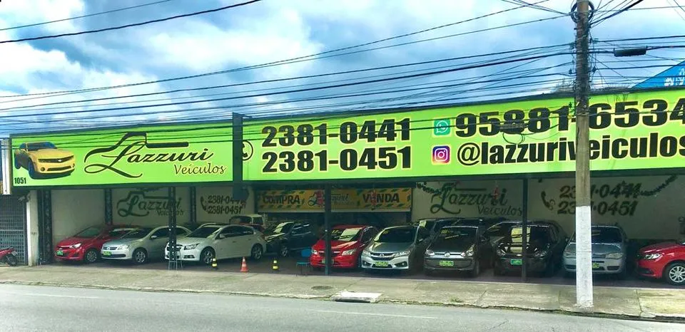 Fachada da loja Veículos à venda em Lazzuri Veículos  - São Bernardo do Campo - SP