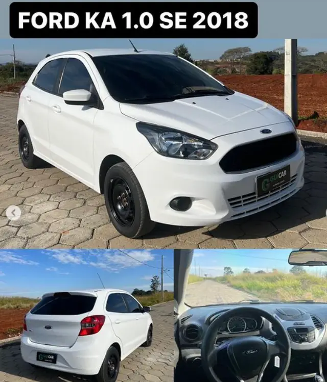 Carro Ford Ka 2018 1.0 S (Flex)