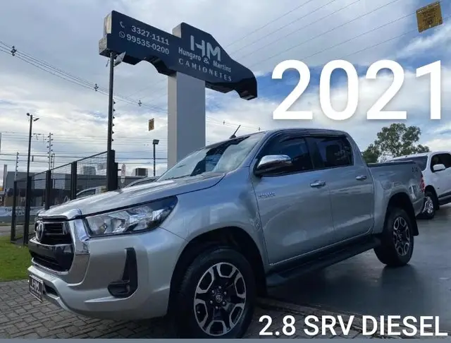 Carro Toyota Hilux Cabine Dupla 2021 SRV 2.8 TDI CD 4x4 (Aut)