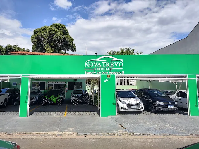 Fachada da loja Nova Trevo Veiculos - Indaiatuba - SP