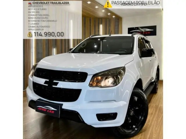 Carro Chevrolet Trailblazer 2013 2.8 TD LTZ 4WD (Aut)