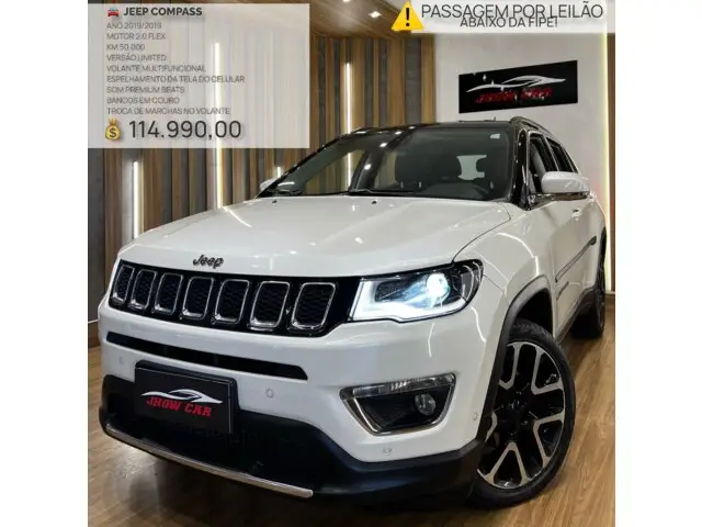 Carro Jeep Compass 2019 2.0 Limited (Aut) (Flex)