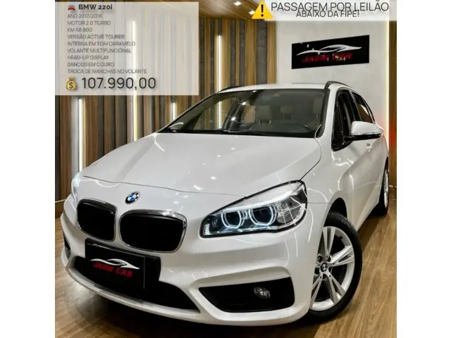 Carro BMW 220i Active Tourer 2018 220i CAT GP ActiveFlex