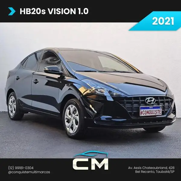 Carro Hyundai HB20S 2021 Vision 1.0