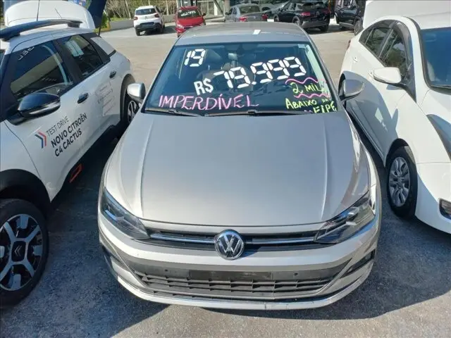 Carro Volkswagen Polo 2019 1.0 200 TSI Highline (Aut) (Flex)