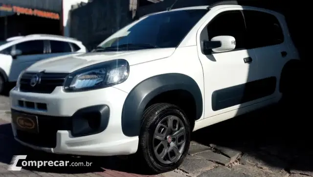 Carro Fiat Uno 2018 Way 1.0 Firefly (Flex)