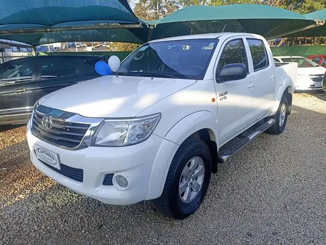 Carro Toyota Hilux Cabine Dupla 2013 Hilux 2.7 SR CD 4x2 (Flex) (Aut)