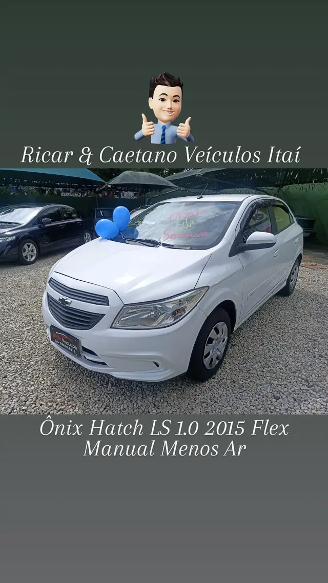 Carro Chevrolet Onix 2015 1.0 LS SPE/4