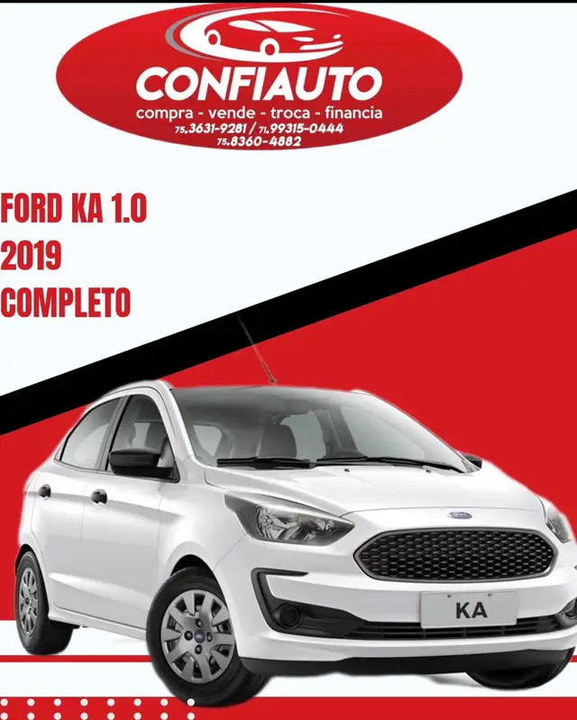 Carro Ford Ka 2019 1.0 S (Flex)