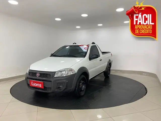 Carro Fiat Strada 2018 Hard Working 1.4 (Flex) (Cabine Simples)