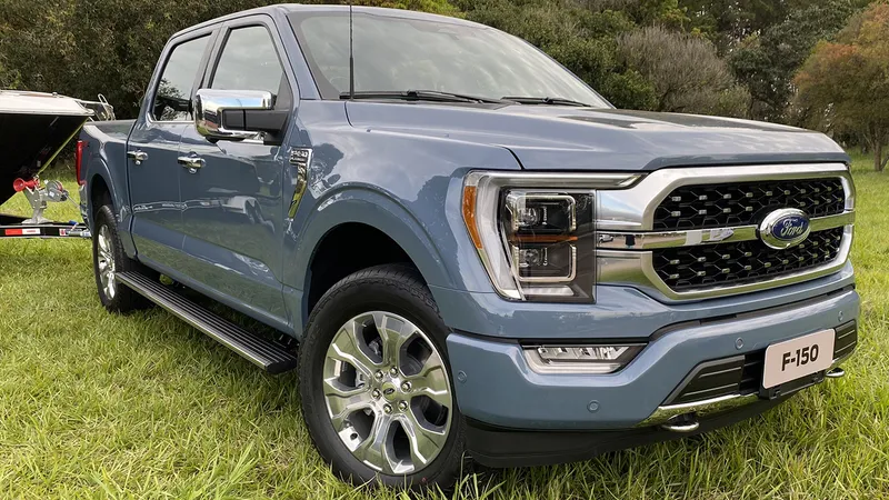 Ford F-150 Platinum 2023: 14 truques magistrais da picape gigante