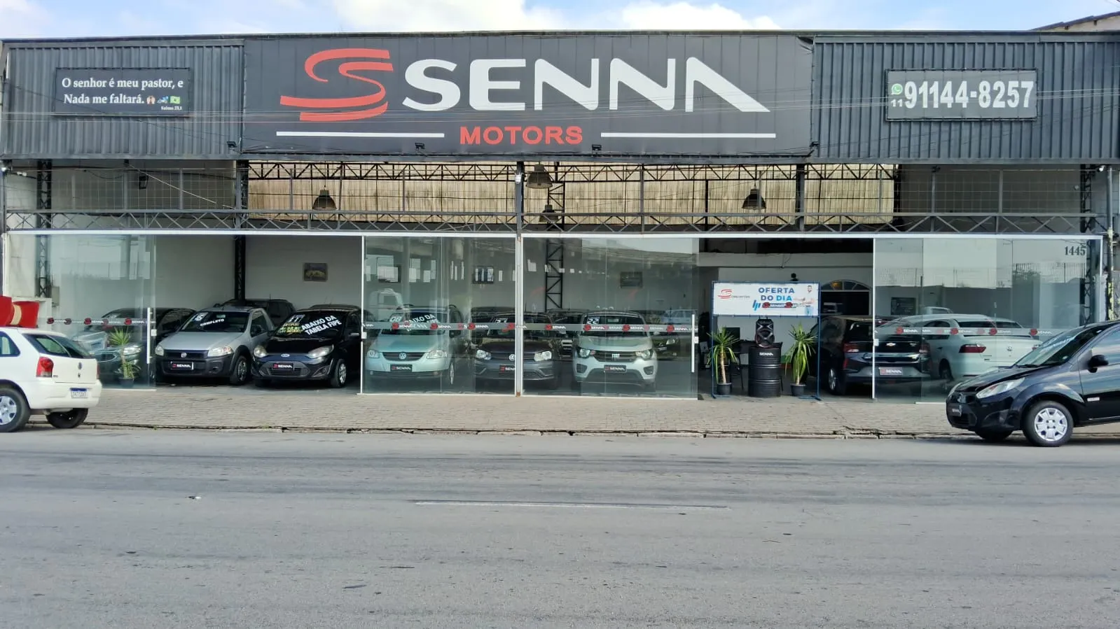 Fachada da loja SENNA MOTORS - São Paulo - SP