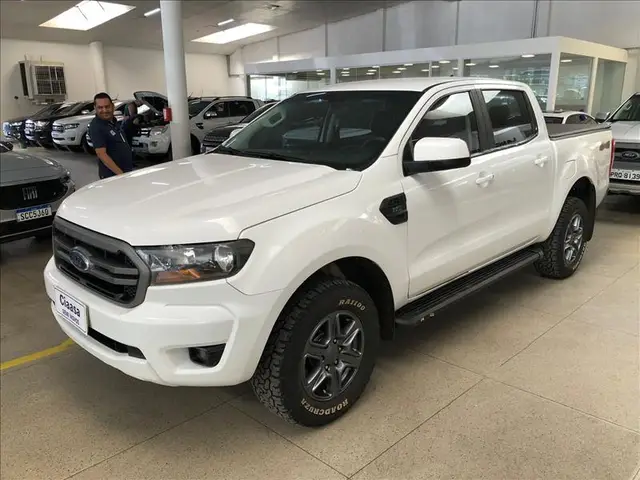 Carro Ford Ranger Cabine Dupla 2021 XLS 2.2 Turbodiesel 4x4 (Aut)