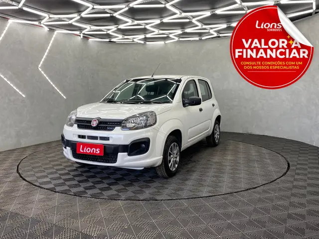 Carro Fiat Uno 2021 Attractive 1.0